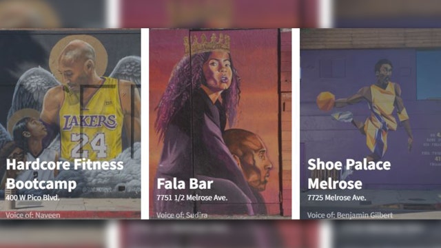 Murals for Mamba: Kobe Bryant’s legacy honored through art