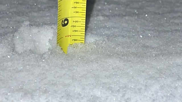 How much snow fell on Sunday? Totals so far for NYC area