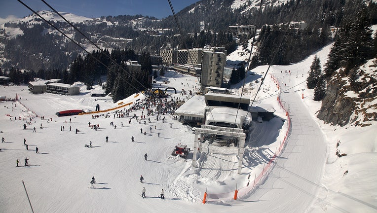 Ski resort of Flaine, Haute Savoie in Flaine, France. (Photo by Ghislaine BRAS/Gamma-Rapho via Getty Images)