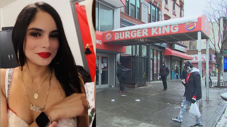 19-year-old Kristal Bayron-Nieves was shot and killed by a robber at the East Harlem Burger King where she works.