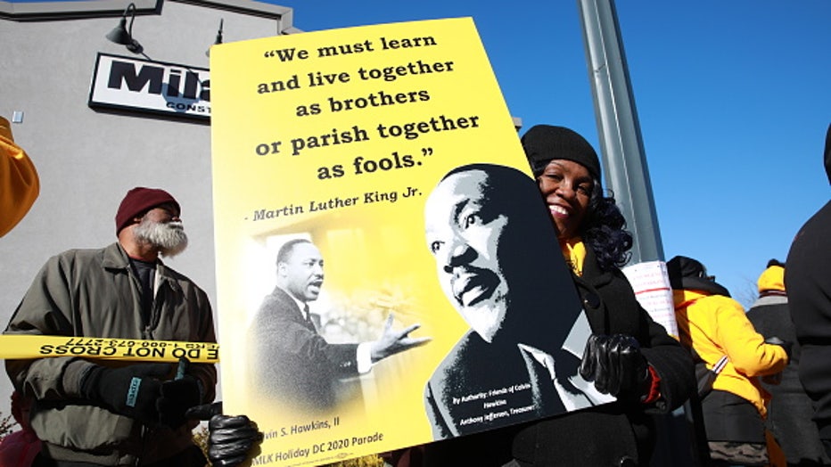 Martin Luther King Jr. Day parade in Washington