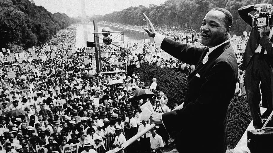 MLK At The March On Washington