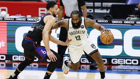 76ers trade Simmons, Curry, Drummond and picks to Nets for James Harden
