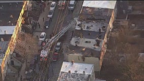 Jersey City fire damages several homes