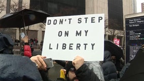 'Let's go Brandon': NYC protesters heckle President Biden motorcade