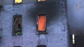 Bronx apartment fire injures 10