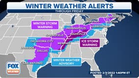Heavy snow, ice impacting millions from Texas to New England
