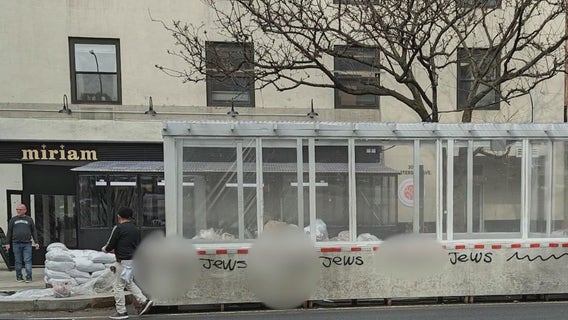 Anti-Semitic graffiti found on NYC restaurant