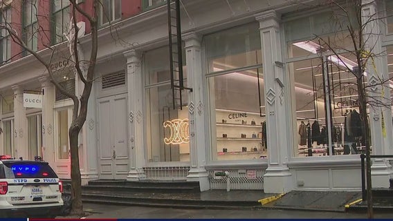 Robbers steal $70K from SoHo luxury store