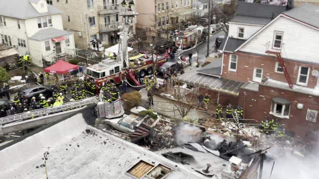 Brooklyn Explosion: 2 houses destroyed in Gravesend fire