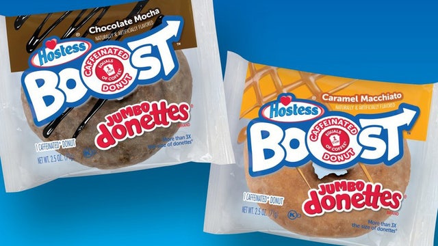 Hostess announces caffeinated doughnuts