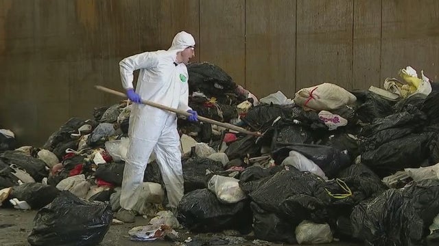 When finding something you lost means sifting through 10 tons of garbage