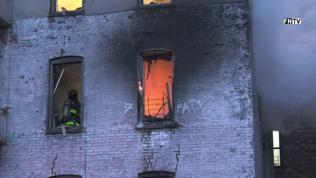 Bronx apartment fire injures 10