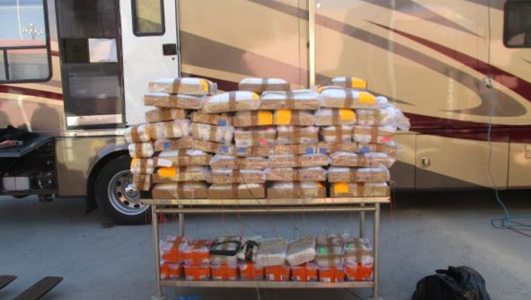 meth and fentanyl rv bust