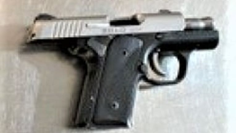 Loaded gun recovered at Newark Liberty International Airport.