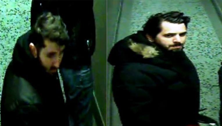 The NYPD was searching for two men who held a woman in SoHo against her will after she called a locksmith for help getting into her apartment.