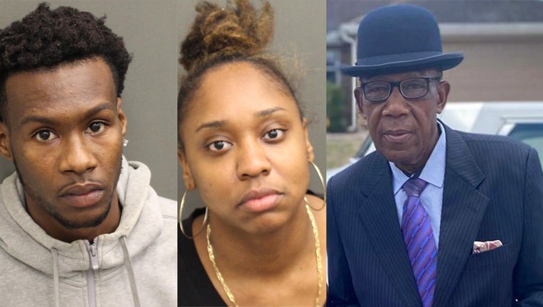 Javonne Marece White (left) and Jasmine Yvonne Munro (center) face murder charges in the killing of Uken Cummings (right).