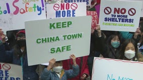 Chinatown rally against NYC homeless shelter plan