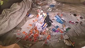500 hypodermic needles found at NYC homeless encampment