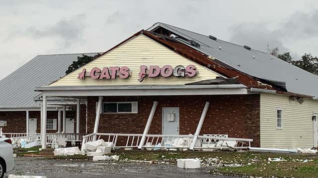 Tornadoes, damaging winds move through Southeast