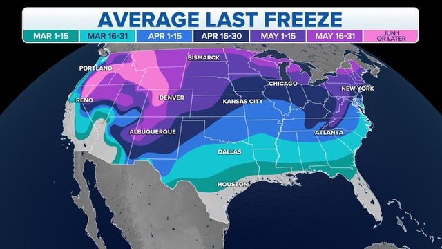 Here’s when you can expect the final freeze of the season