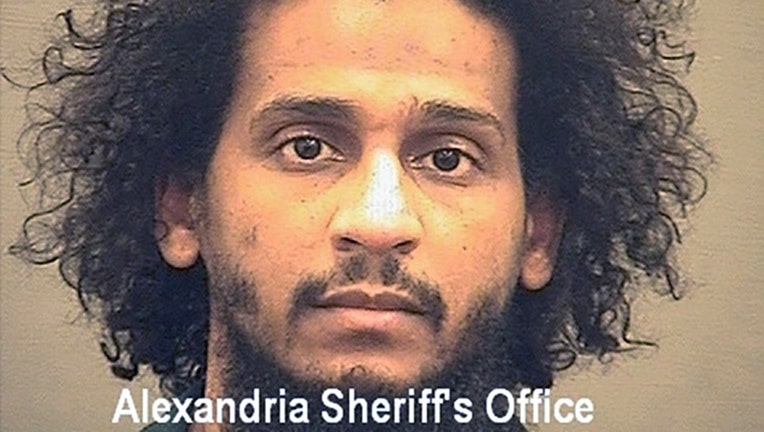 FILE - In this photo provided by the Alexandria Sheriff's Office is El Shafee Elsheikh who is in custody at the Alexandria Adult Detention Center, Wednesday, Oct. 7, 2020, in Alexandria, Va.