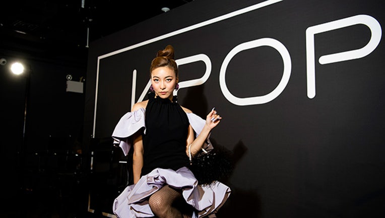 Luna appears at a press conference for the Broadway show KPOP. (Handout Photo/Credit: Jenny Anderson)