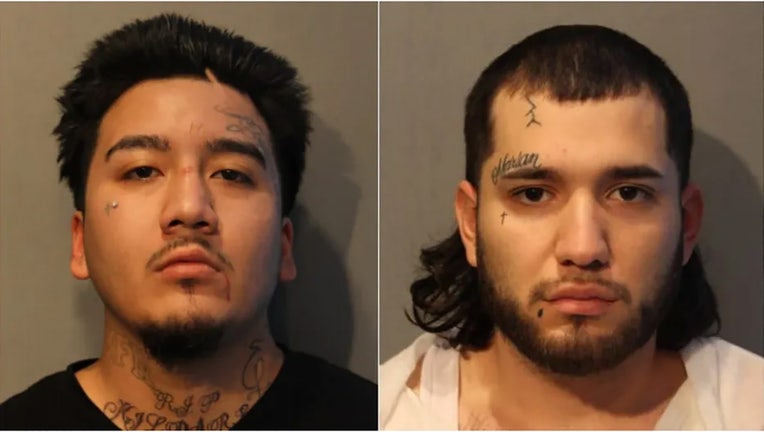 Pedro Mendiola (left) and Moises Barrios (Chicago Police Department)