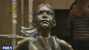 Fearless Girl statue stays put opposite NYSE for now