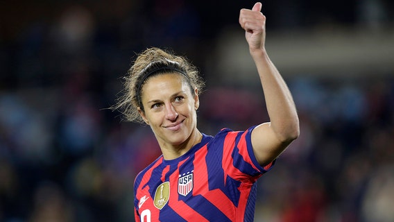 Soccer legend Carli Lloyd rejoins Gotham FC as minority owner