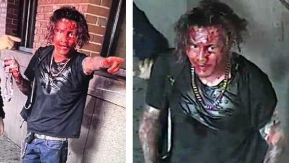 Slasher wanted by NYPD after bloody attack