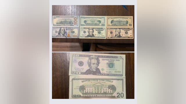 Nearly $1M fake 'movie money' stolen, businesses put on alert