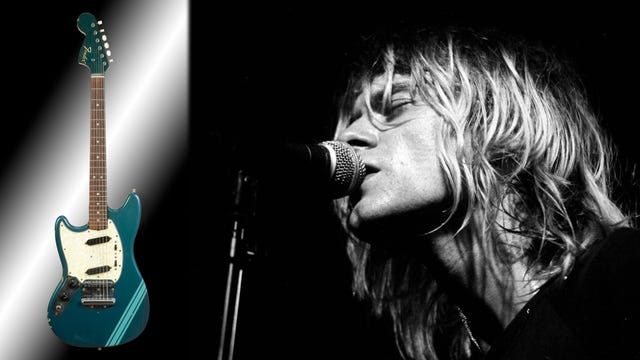 Kurt Cobain's Fender guitar in 'Smells Like Teen Spirit' video could get $800K at auction