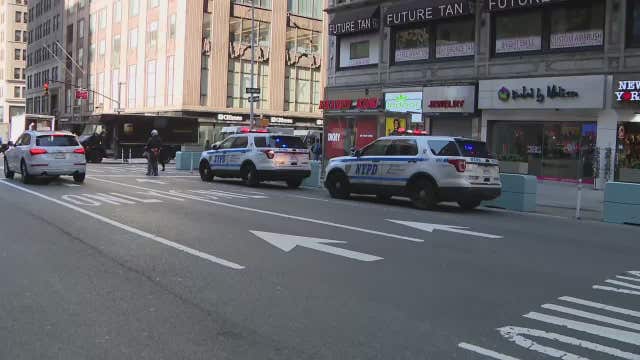 NYPD investigates suspicious device in Times Square