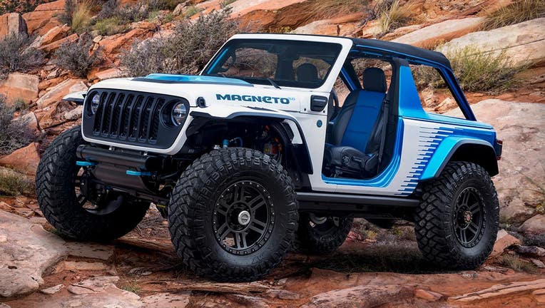 Jeep's new all-electric Wrangler does 0-60 in 2 seconds