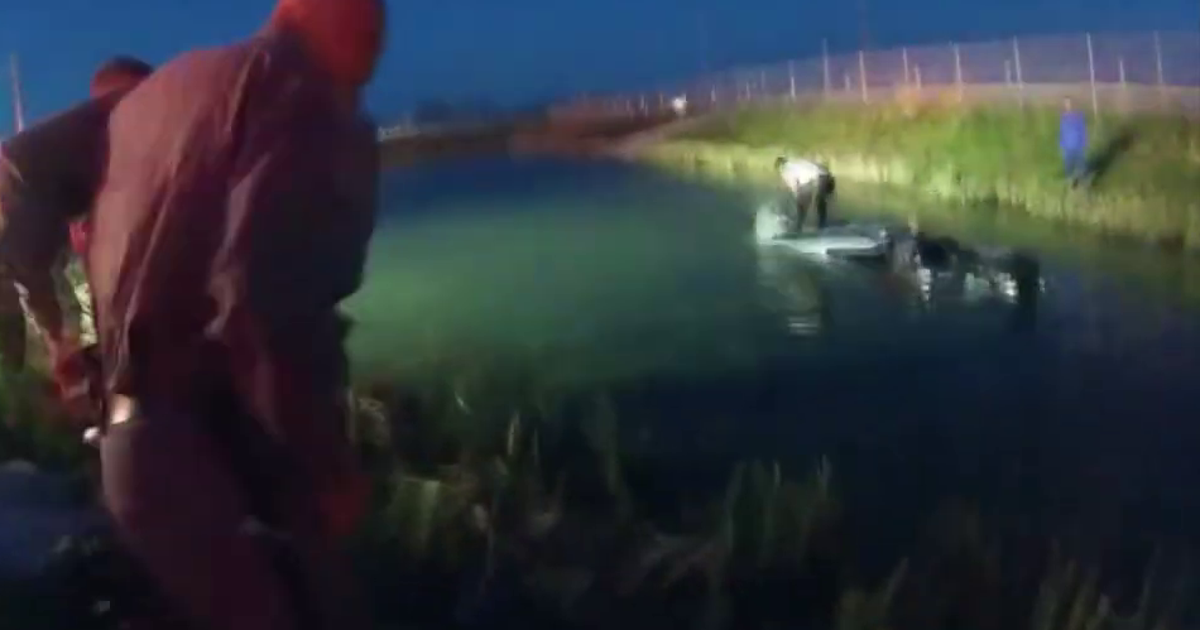 Video: Police save driver from submerged car in northern NY | FOX 5 New ...