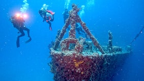 Here's what a Navy ship looks like 20 years after being sunk as a Florida Keys diving reef