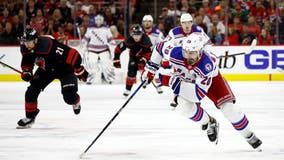 NY Rangers advance to Eastern Conference finals beating Carolina Hurricanes 6-2