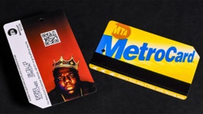 Notorious B.I.G limited edition MetroCard on sale Saturday