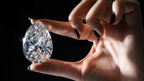 Egg-sized white diamond sold for over $21 million, plus fees