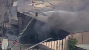 NJ fire at garbage transfer building kills one person