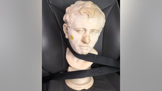 Roman bust looted in WWII sold at Texas Goodwill store for $35