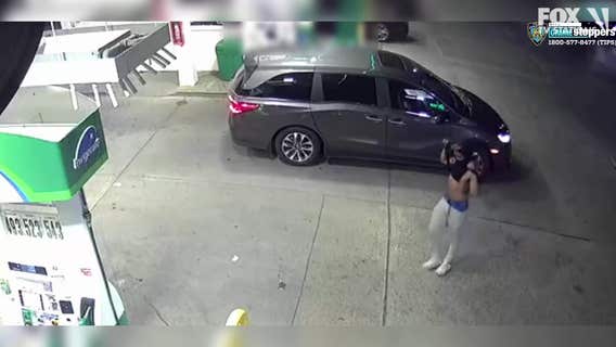 Video:  Carjacking at Brooklyn gas station