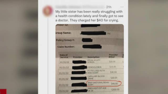 Charged for crying? Navigating unexpected medical charges