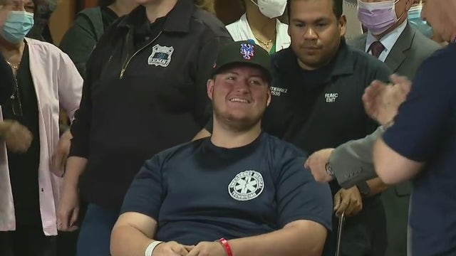 EMT wounded in shooting released from hospital