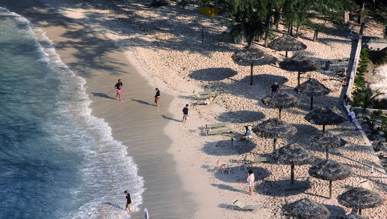 A Beach On Paradise Island