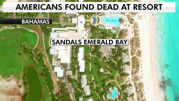Authorities in the Bahamas has identified the three U.S. tourists who were found dead at a Sandals resort.