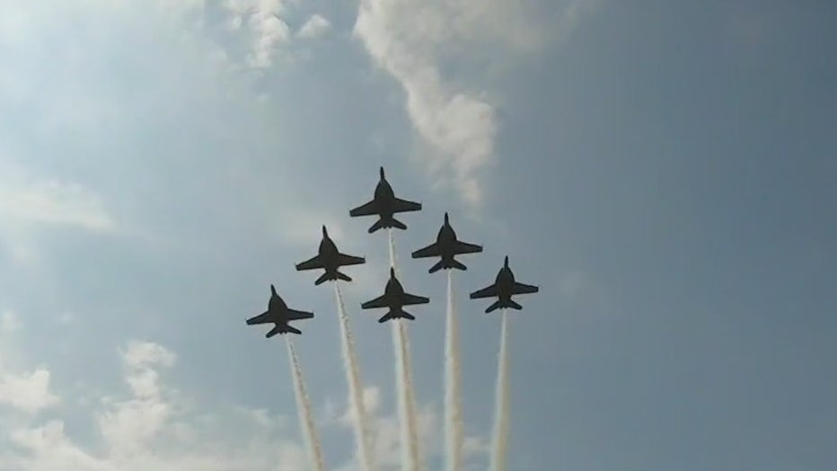 The U.S. Navy Blue Angels