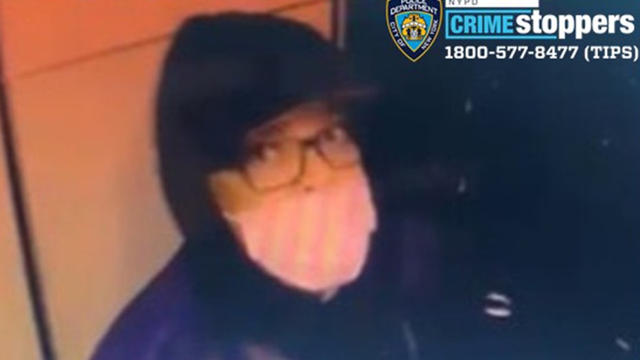 The NYPD says the man in this surveillance camera image sexually assaulted a woman inside an elevator in the Bronx.