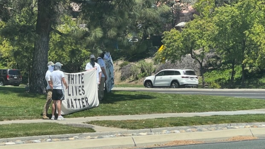 DANVILLE WHITE LIVES MATTER BANNER